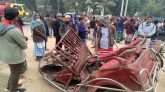 গৌরীপুরে বাসচাপায় ৪ অটোরিকশা যাত্রী নিহত