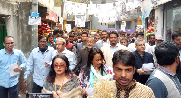 তাবিথের পক্ষে সিলেট বিএনপি’র প্রচারণা