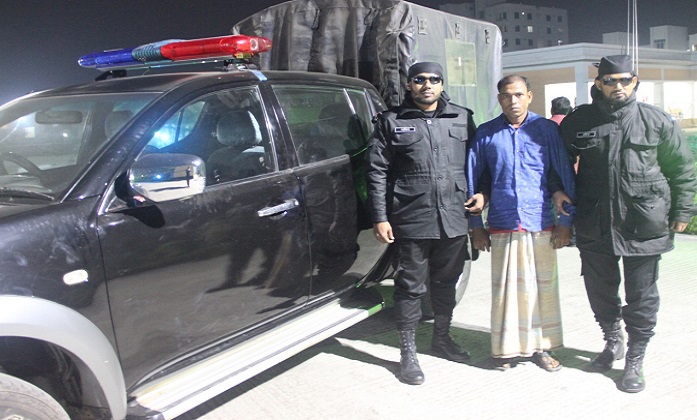 সিলেটে ডাকাতি মামলার আসামি গ্রেপ্তার