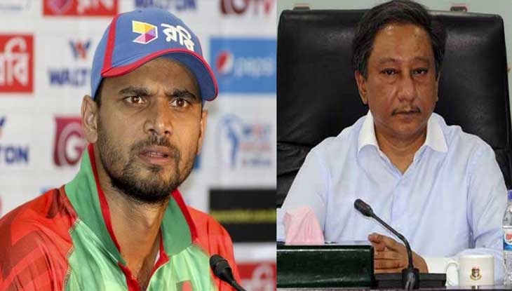 জিম্বাবুয়ের বিপক্ষেই মাশরাফির বিদায় : পাপন