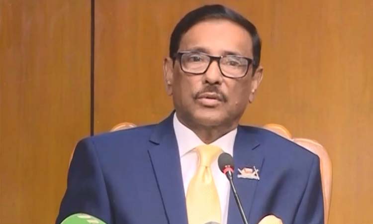 ভোটারদের উপস্থিতি সন্তোষজনক নয়: ওবায়দুল কাদের