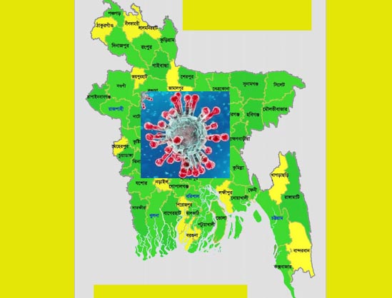 ৩৩ জেলায় ছড়িয়ে পড়েছে করোনা