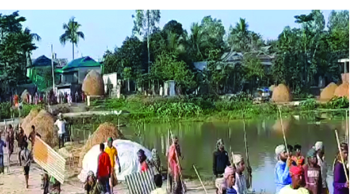 আজমিরীগঞ্জে ভয়াবহ সংঘর্ষে পুলিশসহ আহত অর্ধশতাধিক