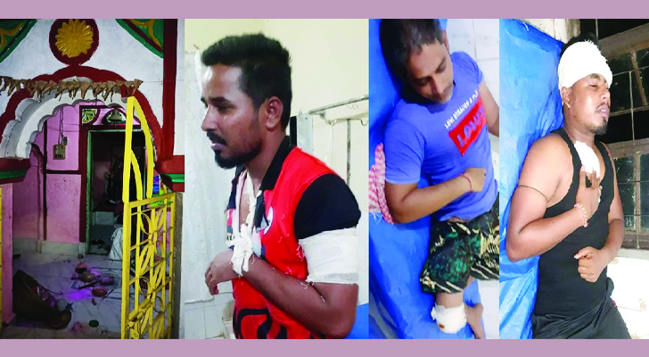 ছাতকে সংখ্যালঘু সম্প্রদায়ের মন্দির ও ঘরবাড়ি ভাংচুর, আহত ১০
