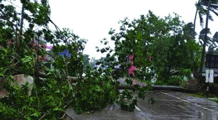 ঘুর্ণিঝড় আম্ফানে পটুয়াখালীতে দু’জনের মৃত্যু
