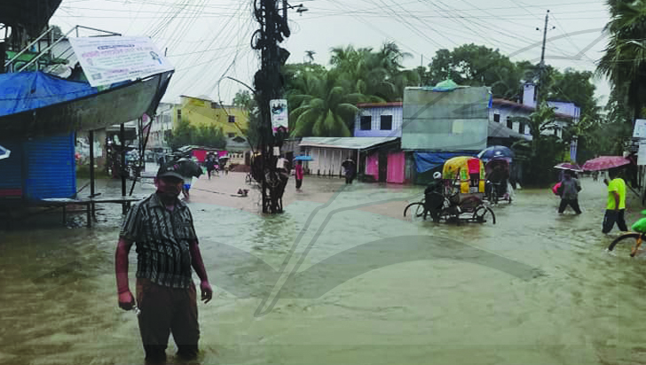 সুনামগঞ্জে লাখো মানুষ পানিবন্দি