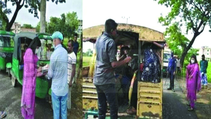 দিরাইয়ে ৫ গণপরিবহণকে জরিমানা