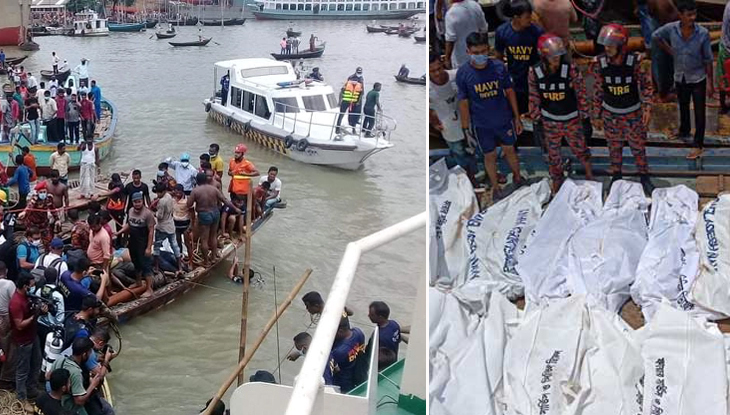 বাড়ছে লাশের মিছিল, চলছে উদ্ধার অভিযান