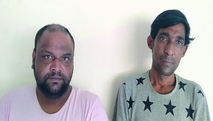 সিলেটে অস্ত্রসহ দুই ছিনতাইকারী গ্রেপ্তার
