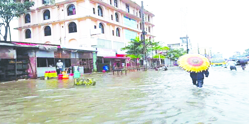 ছাতকে ৩য় দফা বন্যায় পানিবন্দি লাখো মানুষ