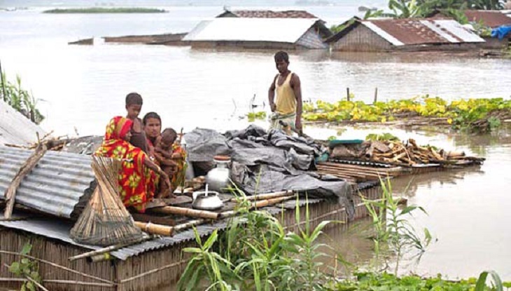 বন্যায় ক্ষতিগ্রস্ত ১৩ লাখ মানুষ