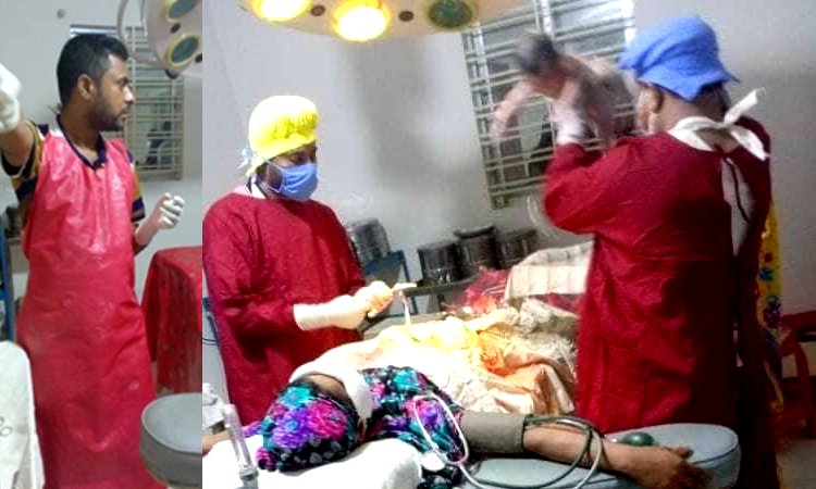 মাছব্যবসায়ী যেখানে ডাক্তার, সিজারিয়ান সার্জন