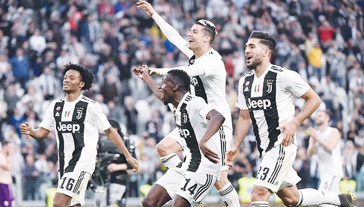 জুভেন্টাসের টানা নবম শিরোপা জয়