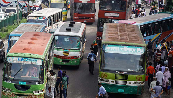 ১ সেপ্টেম্বর থেকে পুরনো ভাড়ায় চলবে গণপরিবহন