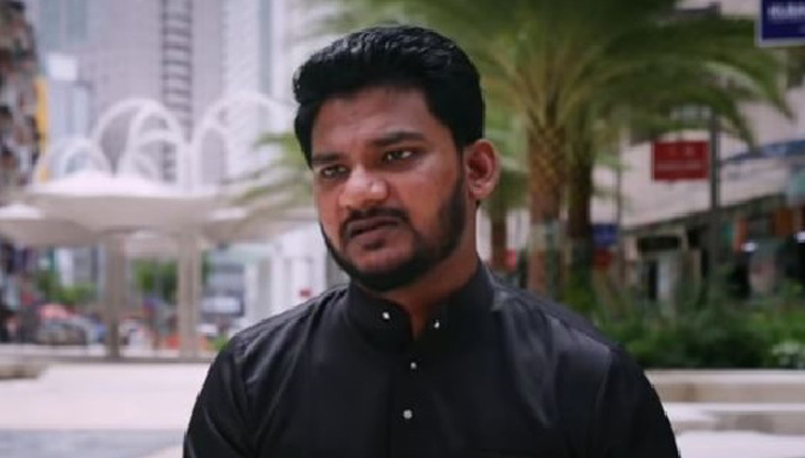 মালয়েশিয়ায় আটক রায়হান কবির দেশে ফিরেছেন