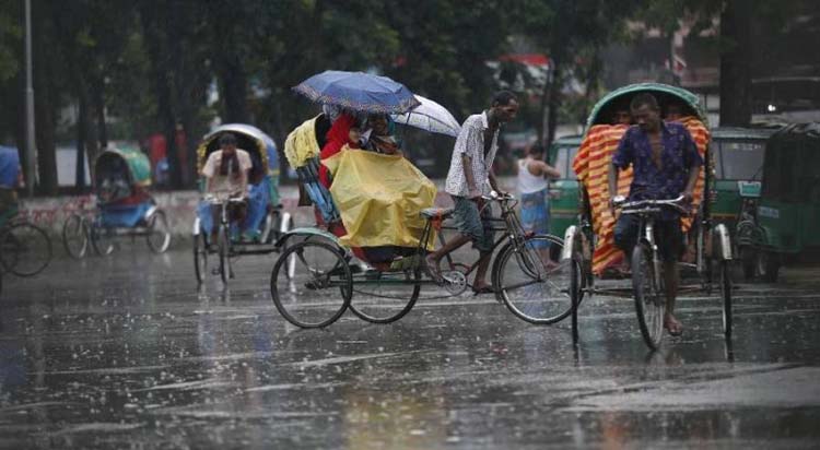 সিলেটে সপ্তাহজুড়ে বৃষ্টি’র সম্ভাবনা