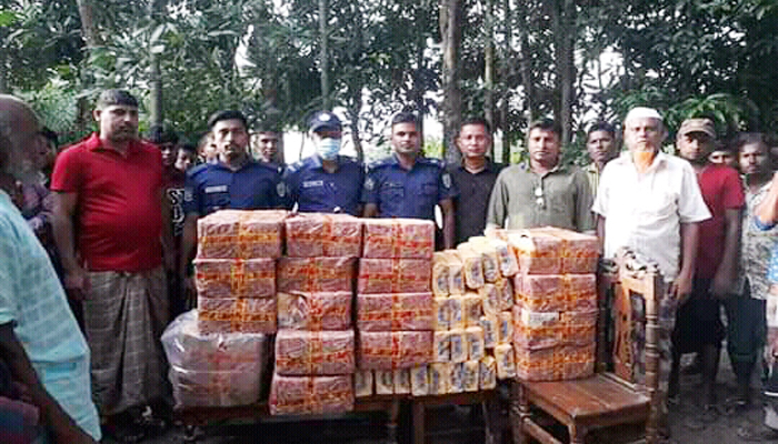 ছাতকে দেড় লাখ টাকার ভারতীয় বিড়ি উদ্ধার