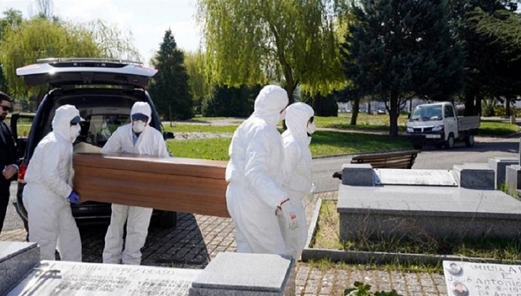 বিশ্বে করোনায় প্রতিদিন গড়ে ৫৬০০ জনের মৃত্যু