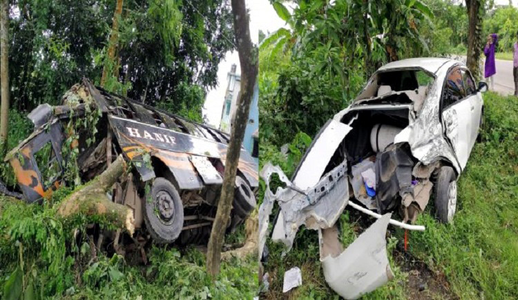 ওসমানীনগরে সড়ক দুর্ঘটনায় নিহত ১, আহত ৭