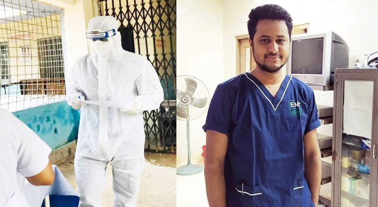 ডা. টিএম ইমরান আহমেদ: করোনাকালে একজন সম্মূখ  যোদ্ধা