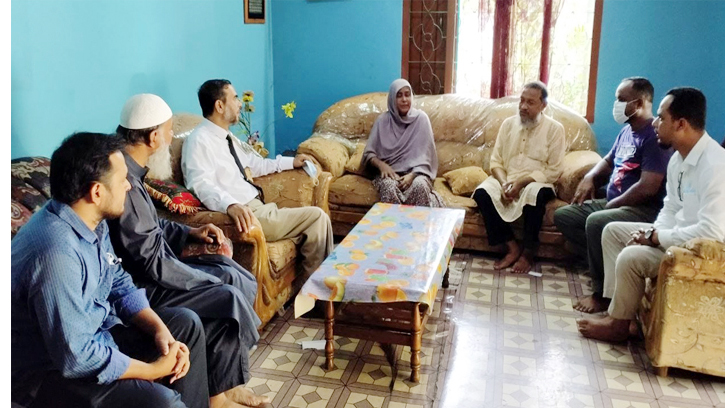 রায়হানের পরিবারের পাশে সিলেট মহানগর জামায়াত