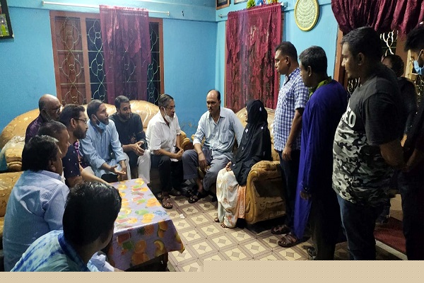 রায়হানের পরিবারের পাশে সিলেট জেলা বিএনপি