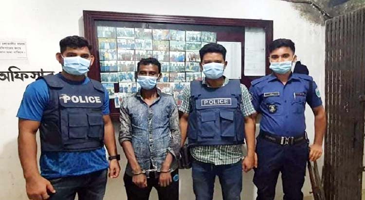গোয়াইনঘাটে সাজাপ্রাপ্ত আসামী গ্রেপ্তার