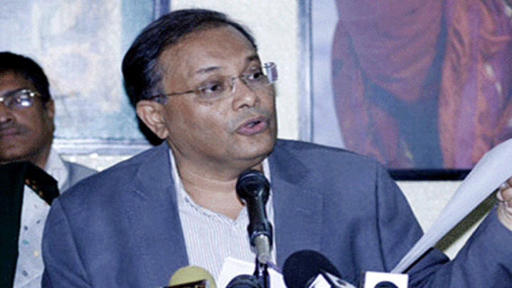 করোনায় আক্রান্ত তথ্যমন্ত্রী হাছান মাহমুদ