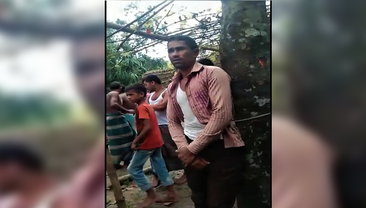 যুবককে গাছে বেঁধে মধ্যযুগীয় কায়দায় নির্যাতন, গ্রেপ্তার ৪