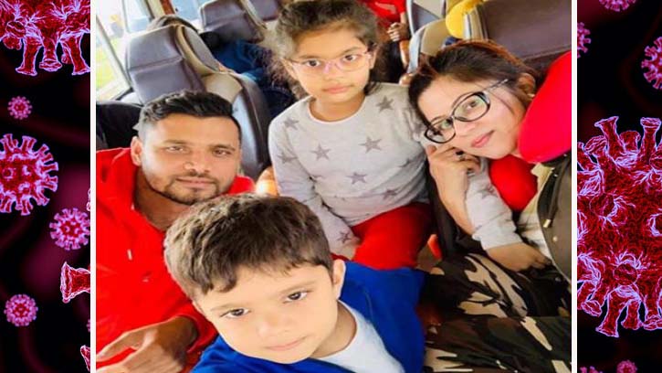 মাশরাফির দুই সন্তানই করোনা আক্রান্ত