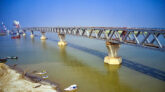 পদ্মা সেতুর ৫১০০ মিটার দৃশ্যমান