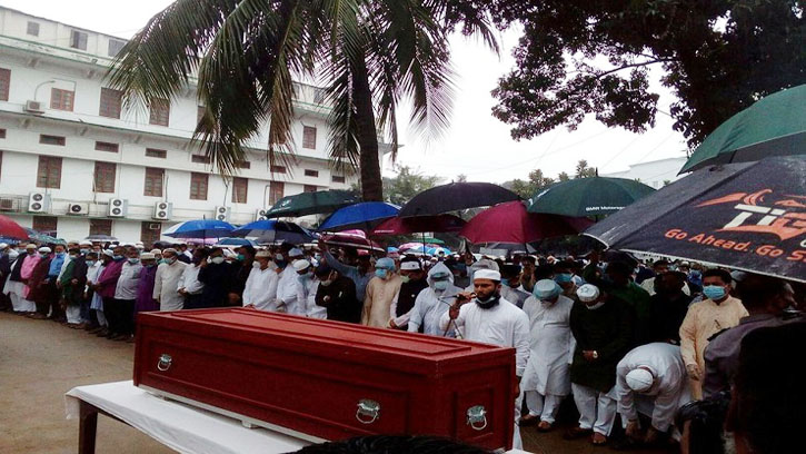 সুপ্রিম কোর্টে রফিক-উল হকের জানাজা সম্পন্ন