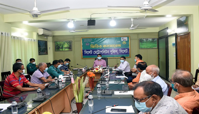 দুর্গাপূজা উপলক্ষে এসএমপি’র মতবিনিময় সভা