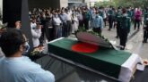 বনানী কবরস্থানে বরেণ্য অভিনেতা আলী যাকেরের দাফন