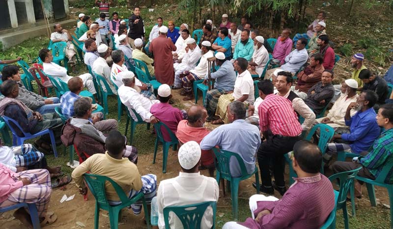 জৈন্তাপুরে মহিলা মাদ্রাসার অনিয়ম ও দূর্নীতির বিরুদ্ধে সোচ্চার এলাকাবাসী