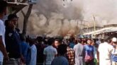 বানিয়াচংয়ে লেপ-তোষকের দোকানে আগুন, আহত ১