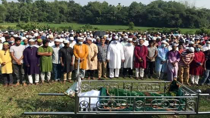 চিরনিন্দ্রায় শায়িত আ.লীগ নেতা আব্দুল বারেক