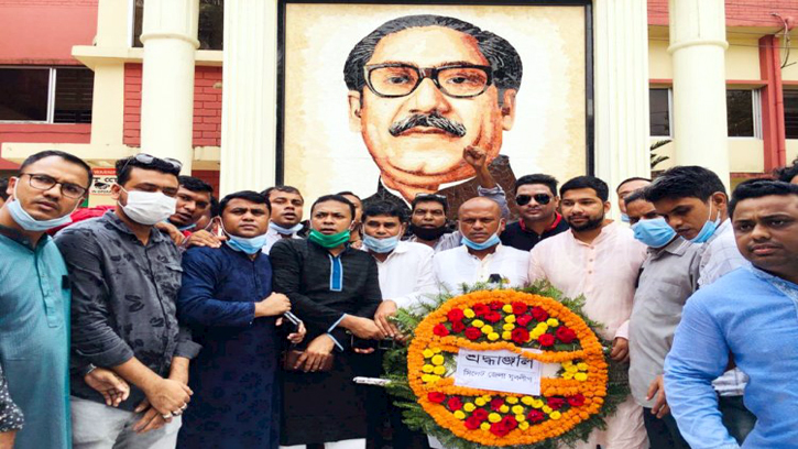 জেলহত্যা দিবসে সিলেট জেলা যুবলীগের শ্রদ্ধাঞ্জলি