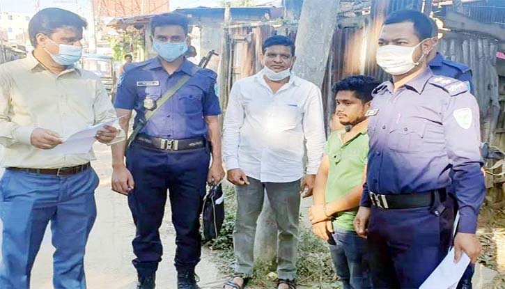 কমলগঞ্জে ইভটিজিংয়ের দায়ে যুবকের কারাদন্ড