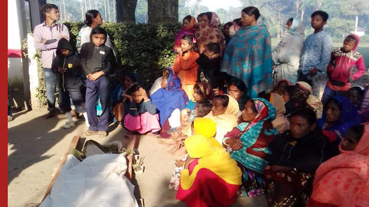 শ্রীমঙ্গলে লাশ নিয়ে অফিস ঘেরাও, ভাংচুর