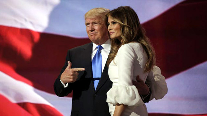 ট্রাম্পকে পরাজয় মেনে নিতে বললেন মেলানিয়া