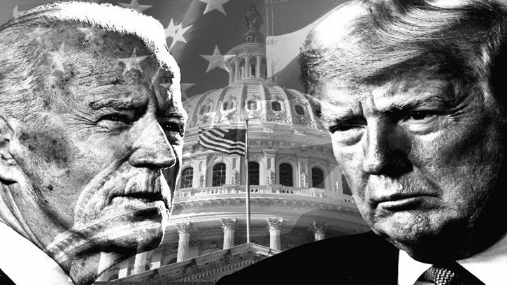 ট্রাম্প, না বাইডেন?