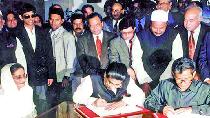 পার্বত্য শান্তিচুক্তির ২৩ বছর আজ