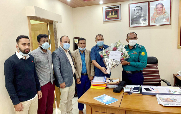 এসএমপি’র কমিশনারের সাথে নিসচা নেতৃবৃন্দের মতবিনিময়
