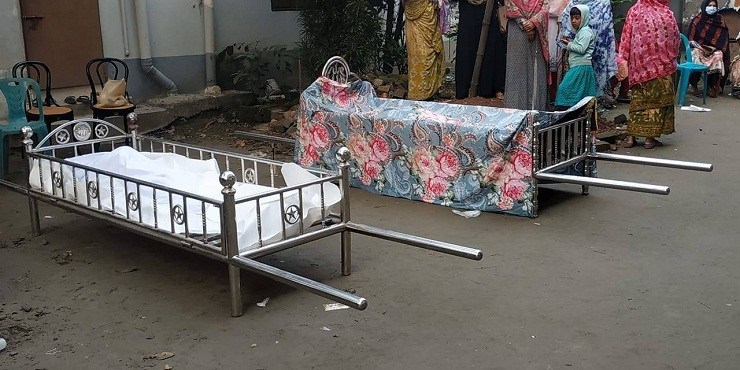 স্বামীর মৃত্যুর ৪ ঘণ্টা পর চলে গেলেন স্ত্রীও