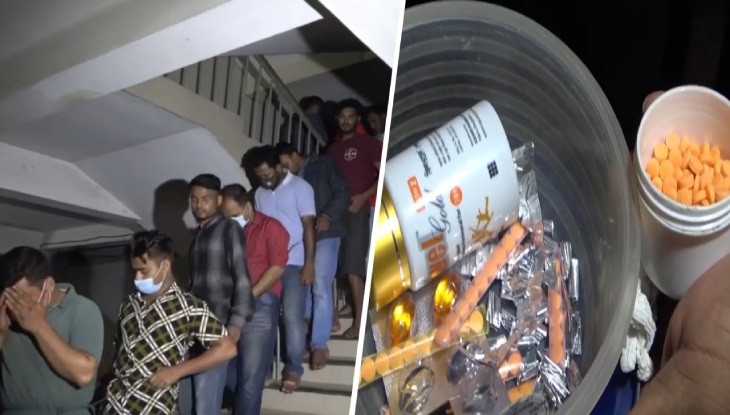 কক্সবাজারে আবাসিক কটেজ থেকে নারীসহ গ্রেপ্তার ৫২, ইয়াবা জব্দ