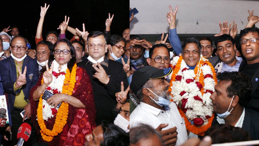 জাতীয় প্রেসক্লাব নির্বাচন: ফরিদা সভাপতি, ইলিয়াস সম্পাদক