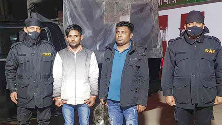 সিলেটের শেখঘাটে ২ ছিনতাইকারী গ্রেপ্তার