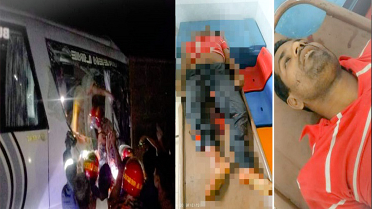 গোয়ালাবাজারে বাস-ট্রাকের মুখোমুখি সংঘর্ষে নিহত ১