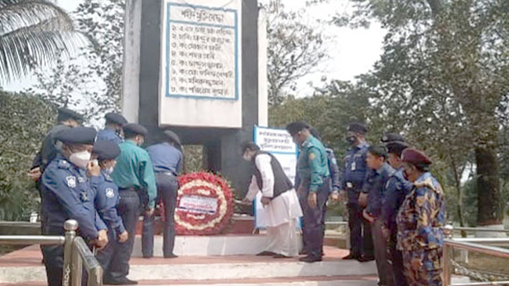 সিলেটে পুলিশ মেমোরিয়াল ডে পালিত
